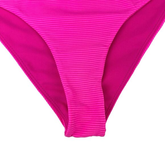 NWT Lovers and Friends Revolve Fun Loving Bottom Shocking Pink Sz L Beach - Picture 7 of 9